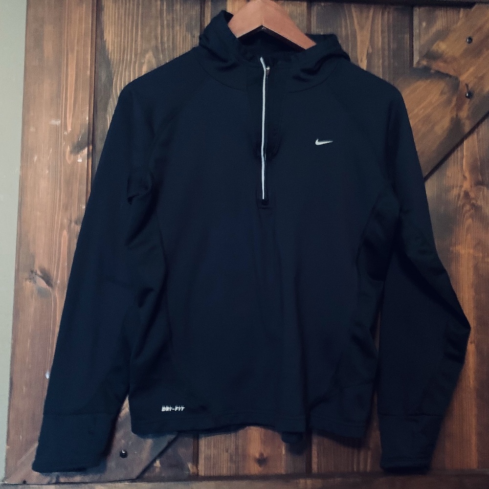 Nike Dry Fit 3/4 Zip Pull Over Hoodie